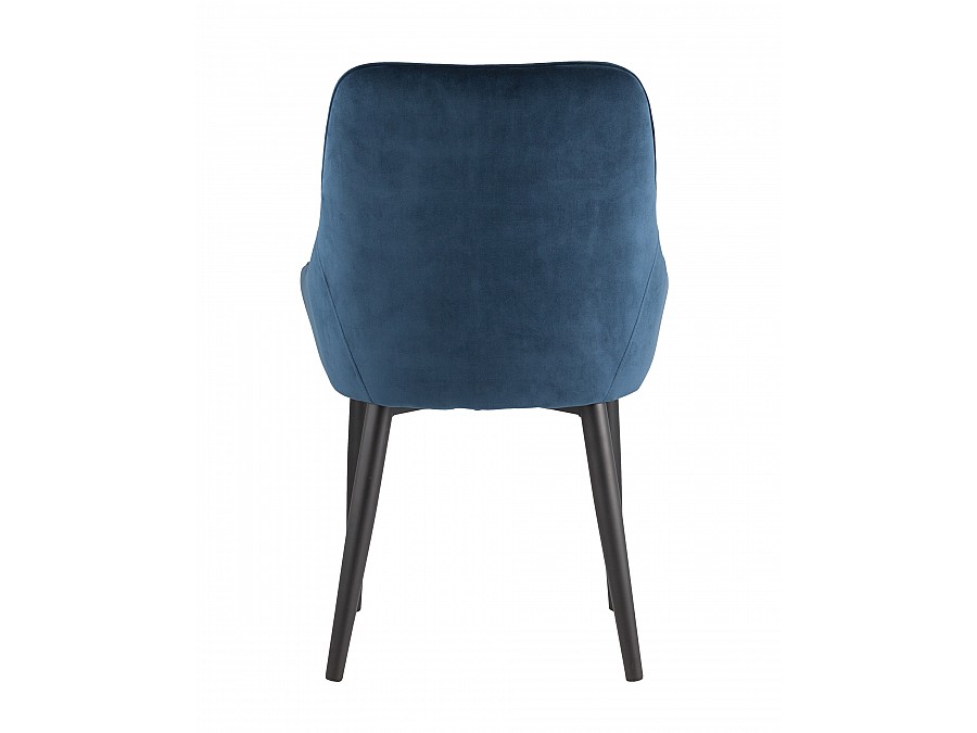 Стул Диана велюр сине-зеленый