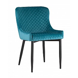 Стул Ститч велюр темно-бирюзовый