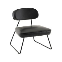 Кресло Kate new ткань экокожа чёрный