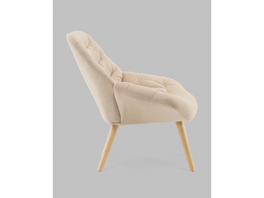 Кресло Олби Страйпс бежевый