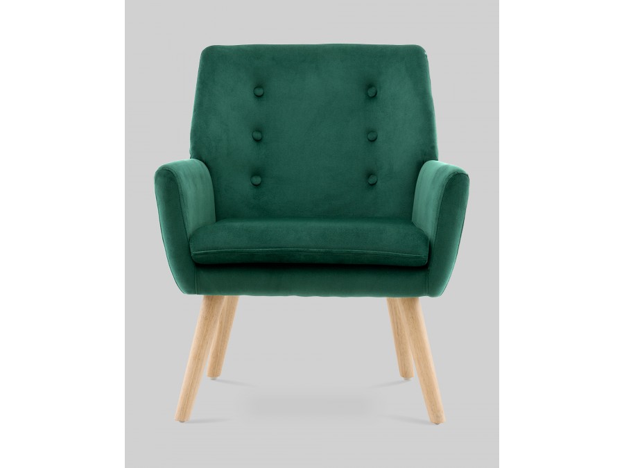Кресло Райт тёмно-зелёный