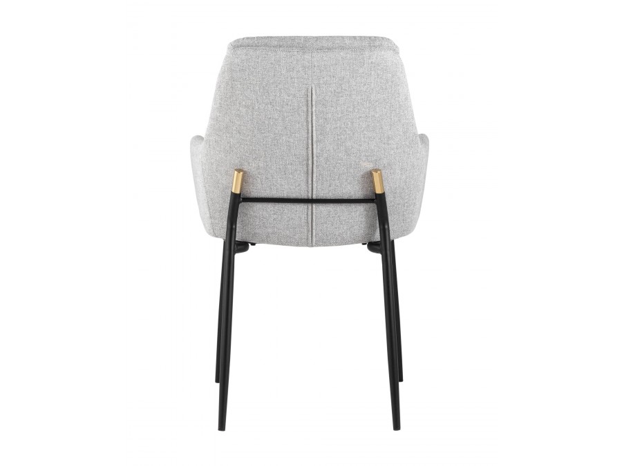 Кресло Саманта рогожка светло-серый