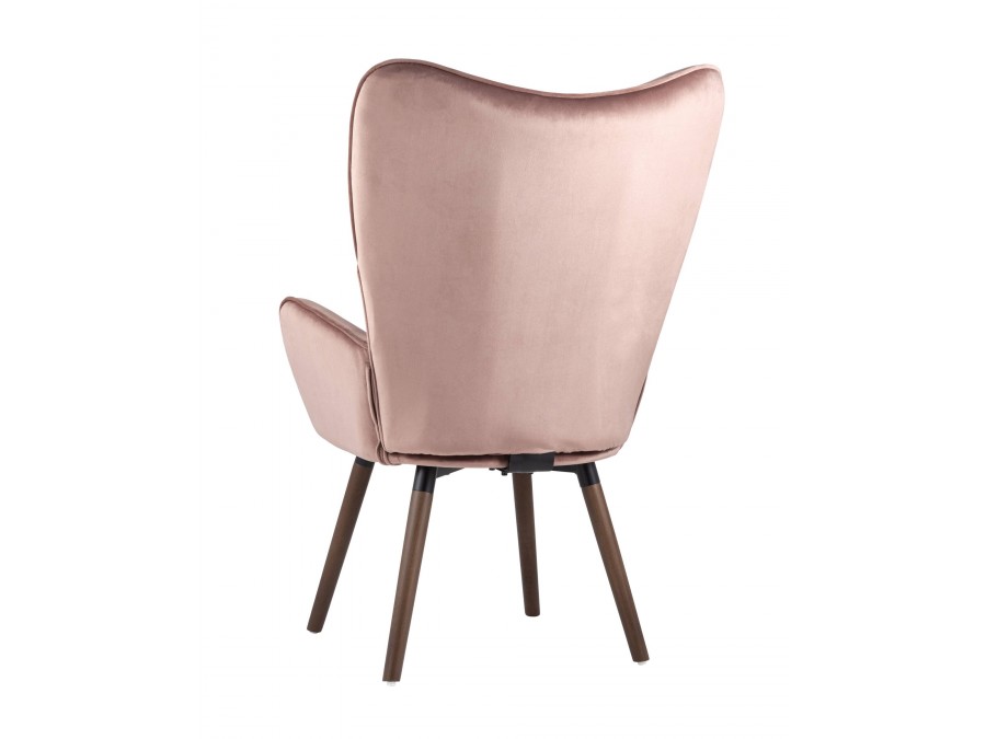 Стул Гранд велюр розовый
