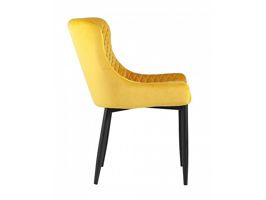 Стул Ститч велюр оранжевый