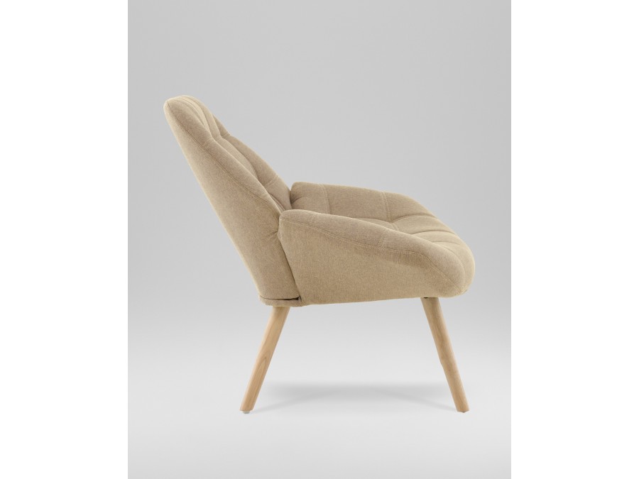 Кресло Олби Квадро бежевый