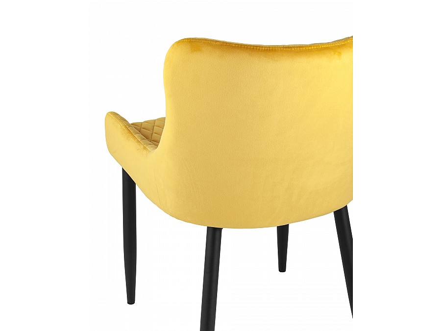 Стул Ститч велюр оранжевый