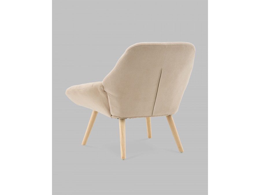 Кресло Олби Страйпс бежевый