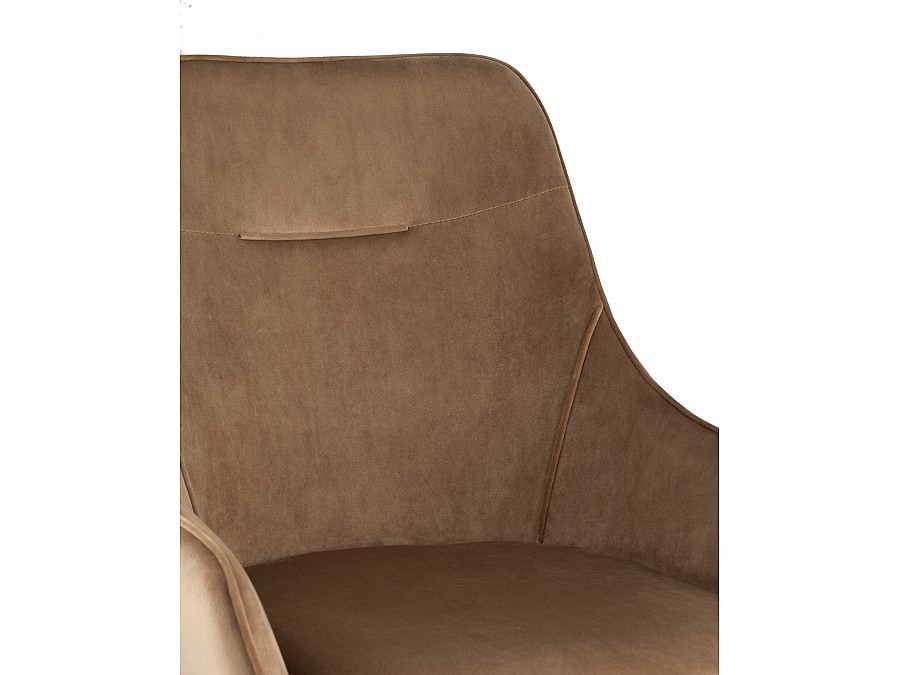 Стул Диана велюр бежевый