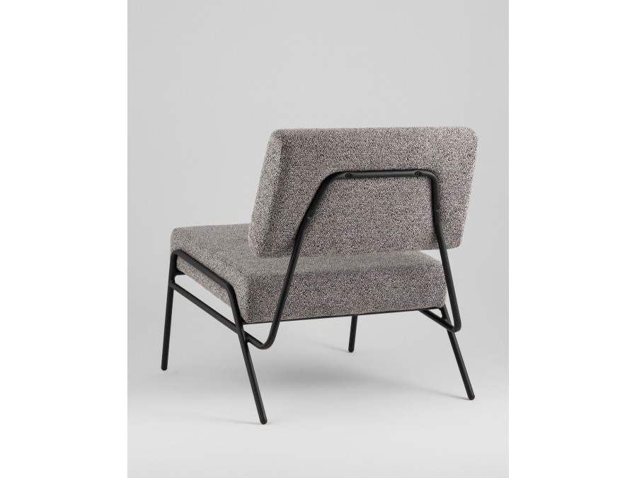 Кресло Теллинг шенилл серый