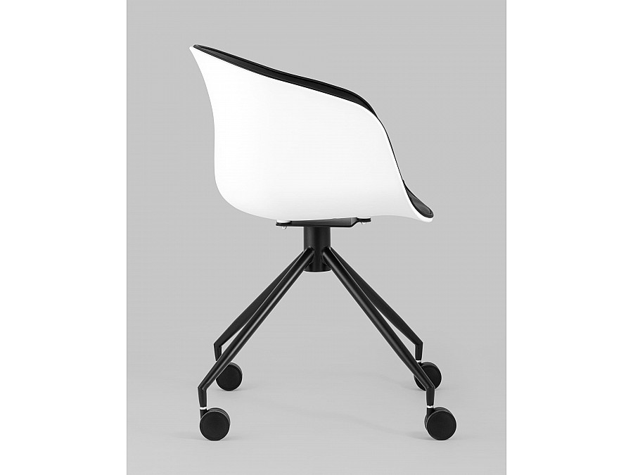 Кресло офисное LIBRA NL экокожа белый