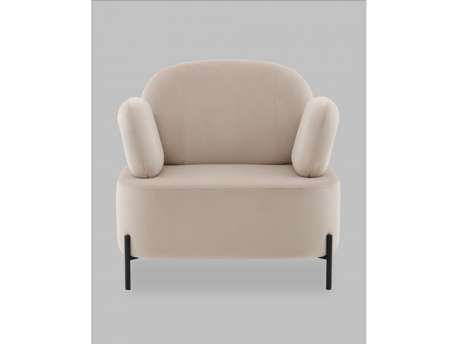 Кресло Кэнди велюр бежевый