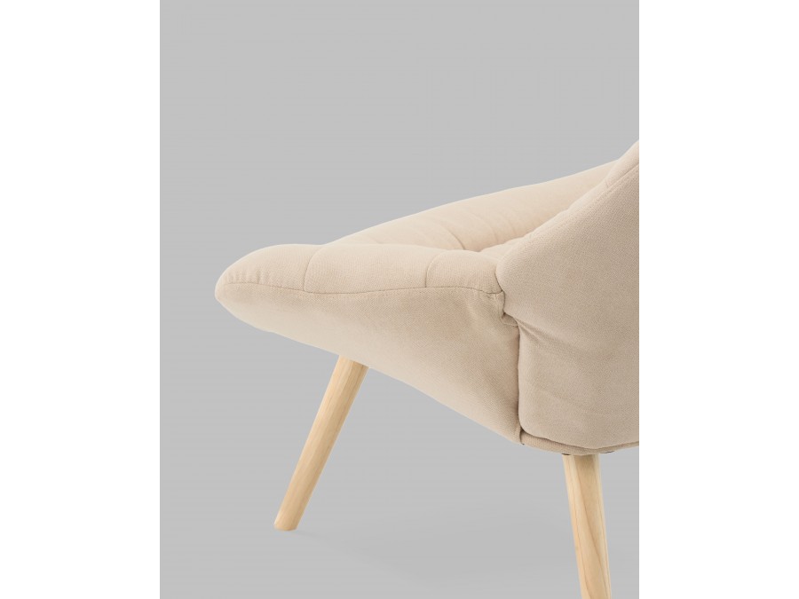 Кресло Олби Страйпс бежевый