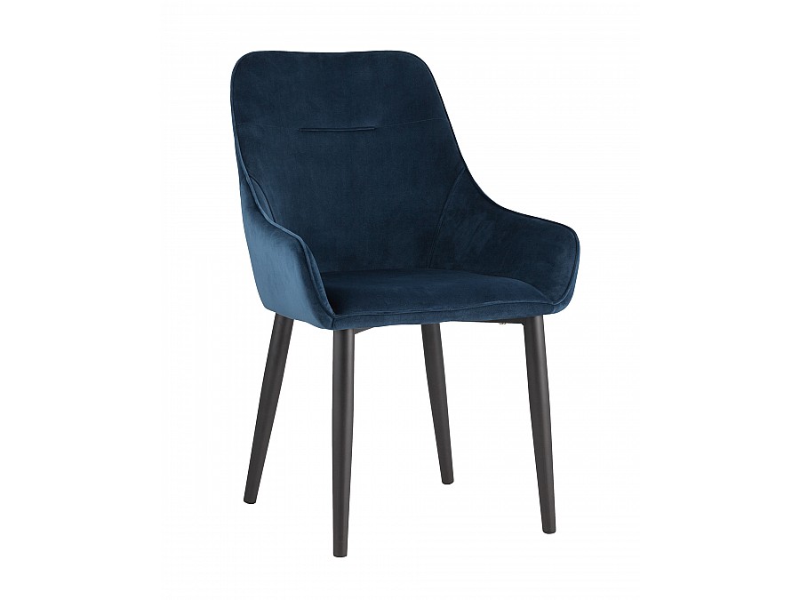 Стул Диана велюр сине-зеленый