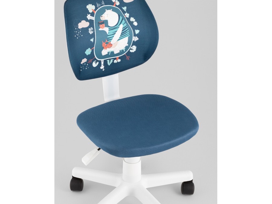 Кресло ЛОЛО Bear пластик белый