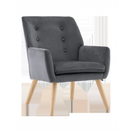 Кресло Райт серый