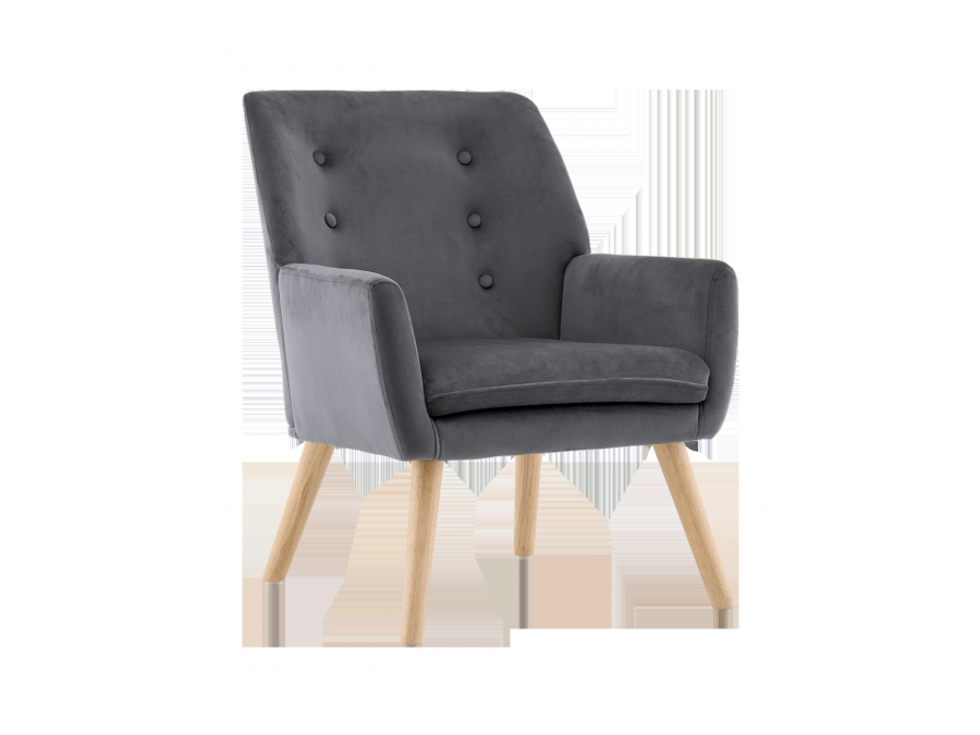 Кресло Райт серый