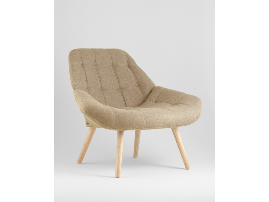 Кресло Олби Квадро бежевый