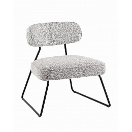 Кресло лаунж Kate серый