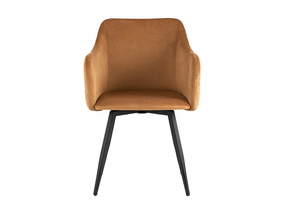 Стул Ника вращающийся велюр терракотовый