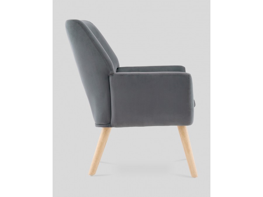 Кресло Райт серый