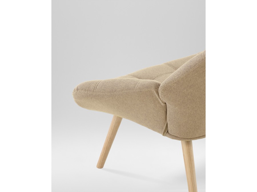 Кресло Олби Квадро бежевый