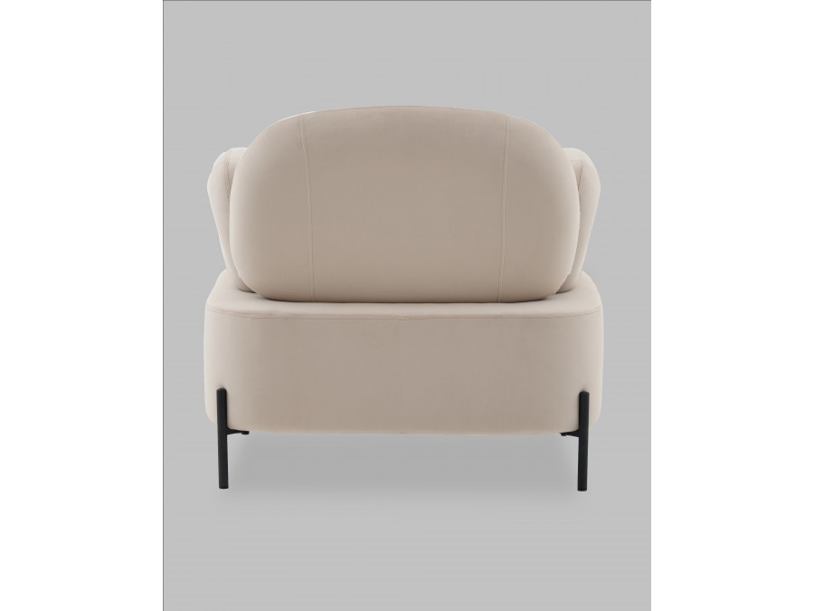 Кресло Кэнди велюр бежевый