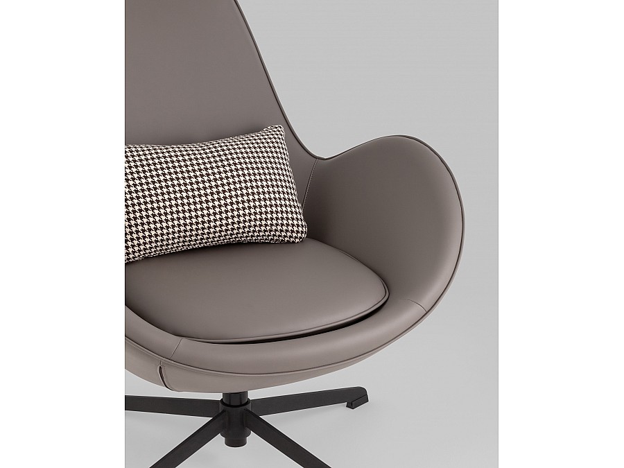 Кресло TopChairs Ostra серый