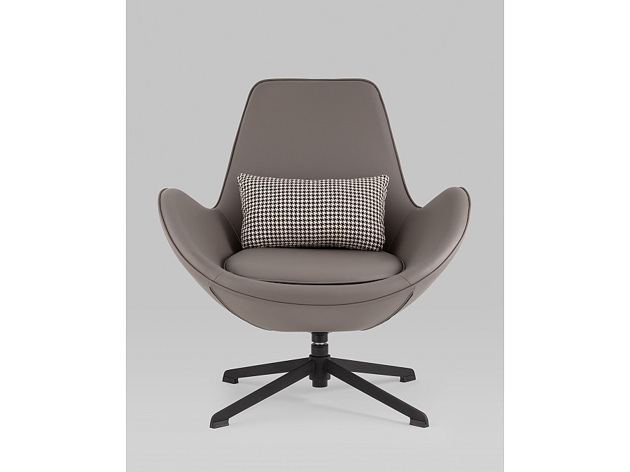 Кресло TopChairs Ostra серый