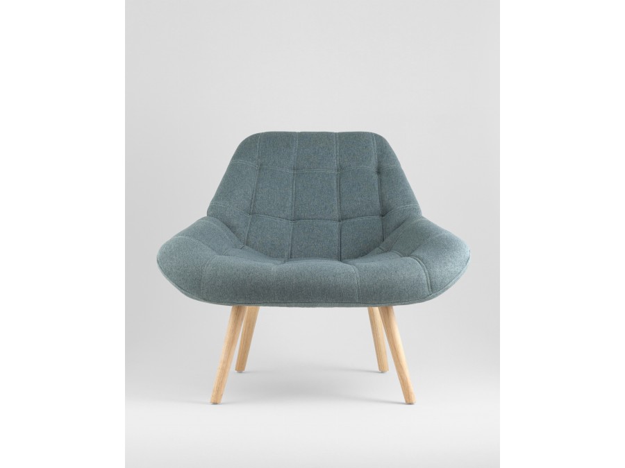 Кресло Олби Квадро зелёный