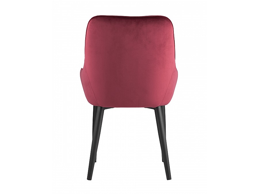 Стул Диана велюр бордовый