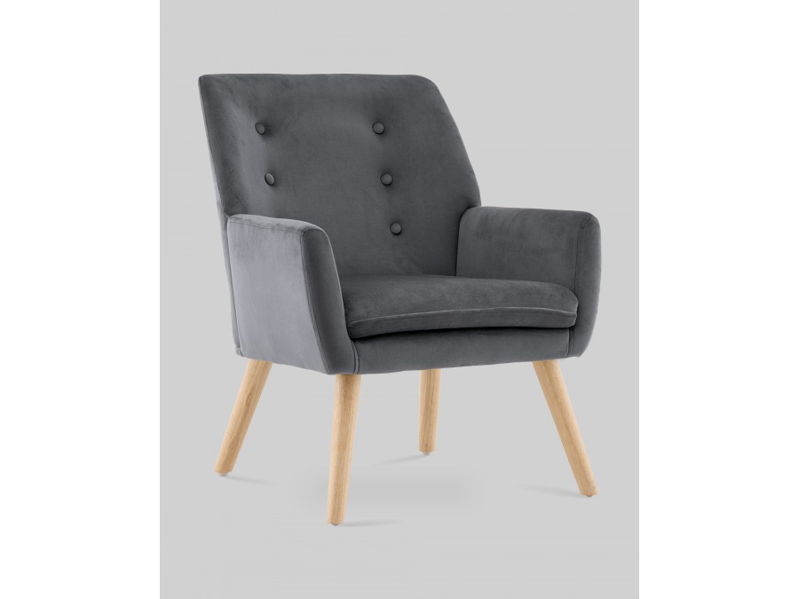 Кресло Райт серый