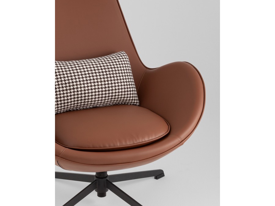 Кресло TopChairs Ostra шоколадный