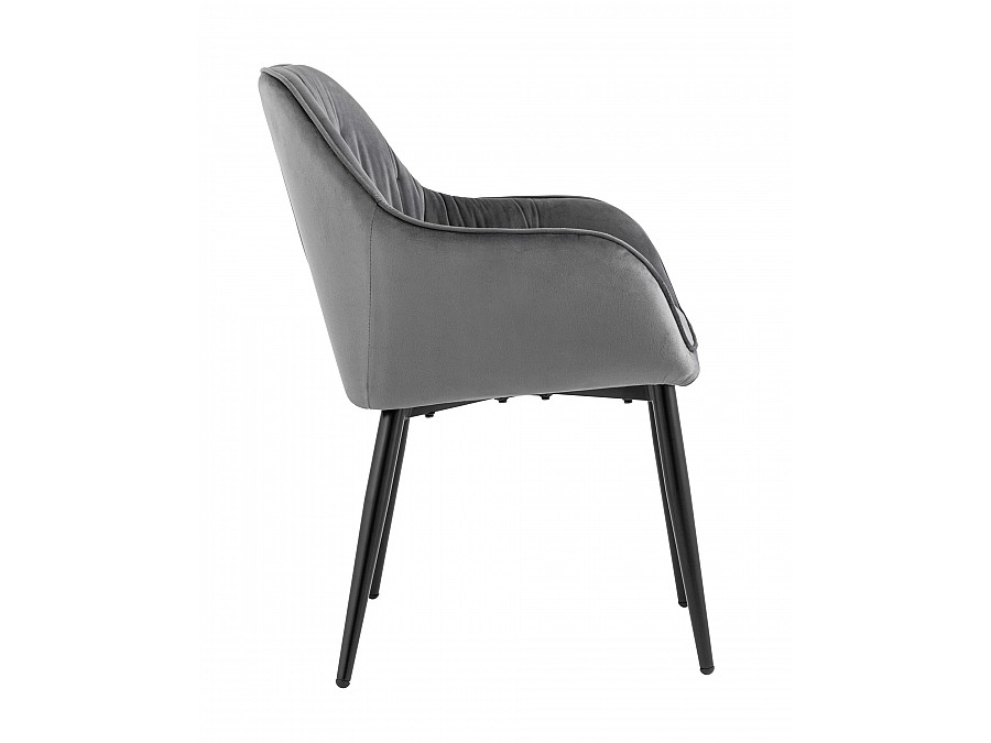 Стул Алекса велюр серый