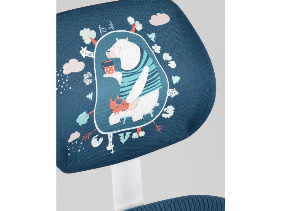 Кресло ЛОЛО Bear пластик белый