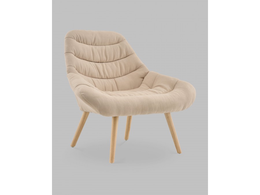 Кресло Олби Страйпс бежевый