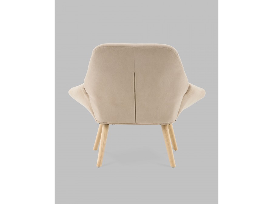 Кресло Олби Страйпс бежевый