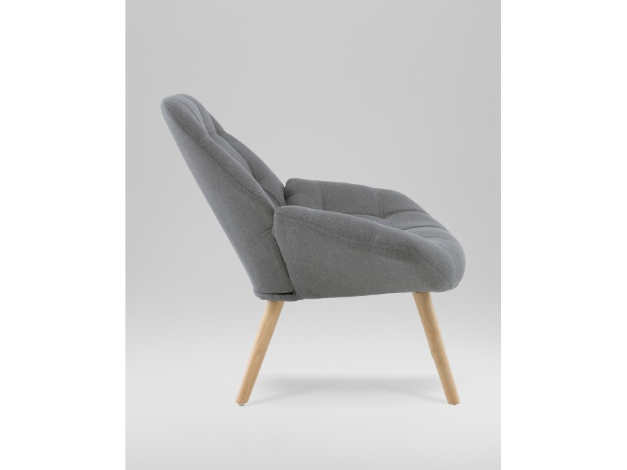 Кресло Олби Квадро серый