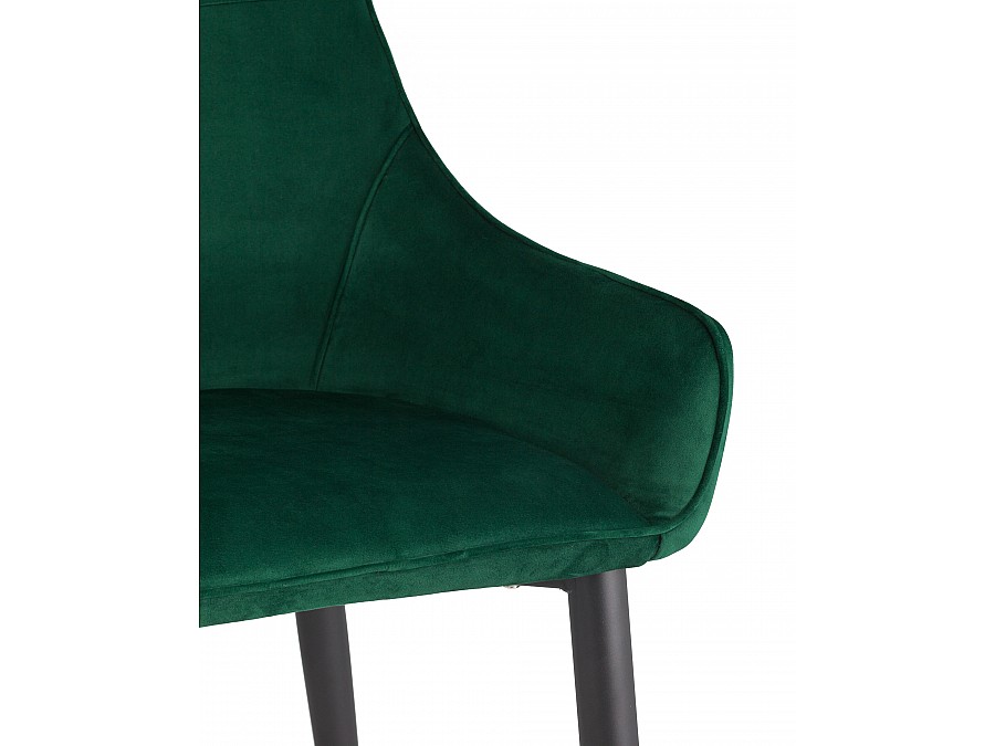 Стул Диана велюр изумрудный