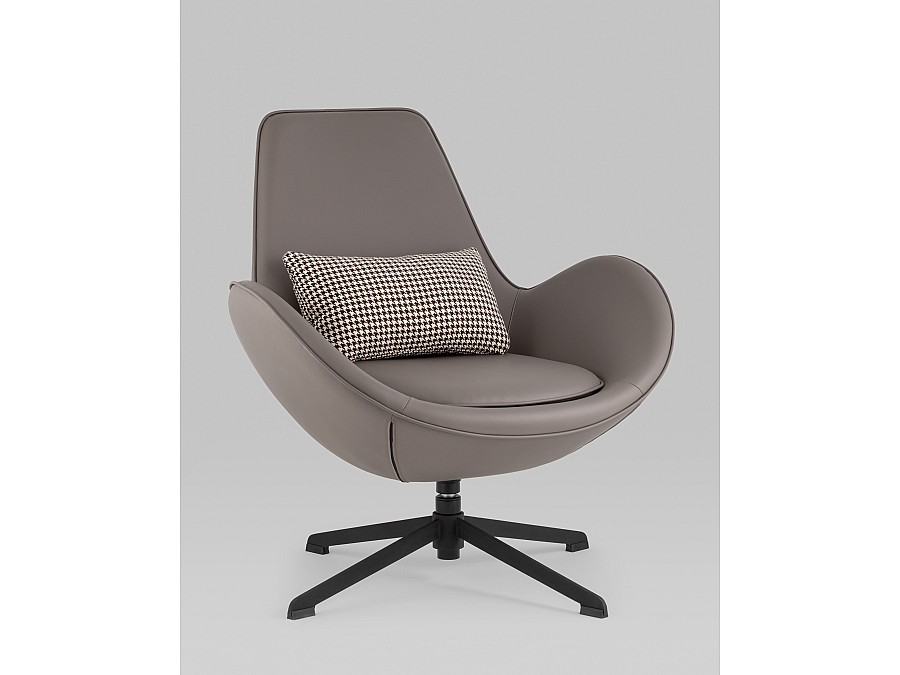 Кресло TopChairs Ostra серый