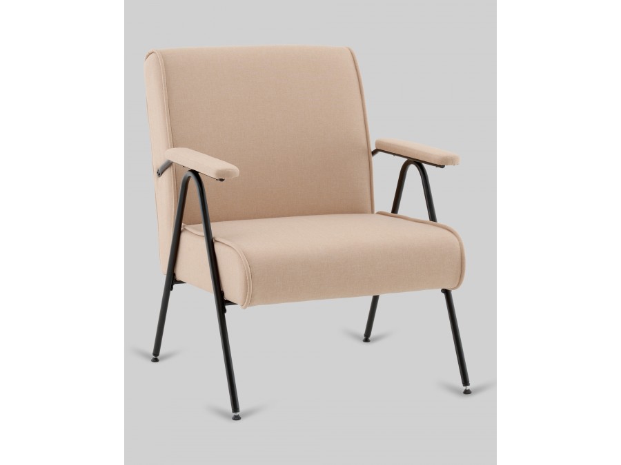 Кресло Эндино рогожка бежевый