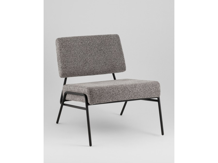 Кресло Теллинг шенилл серый