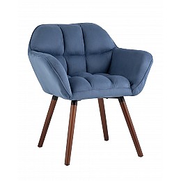 Кресло Брайан глубокий синий