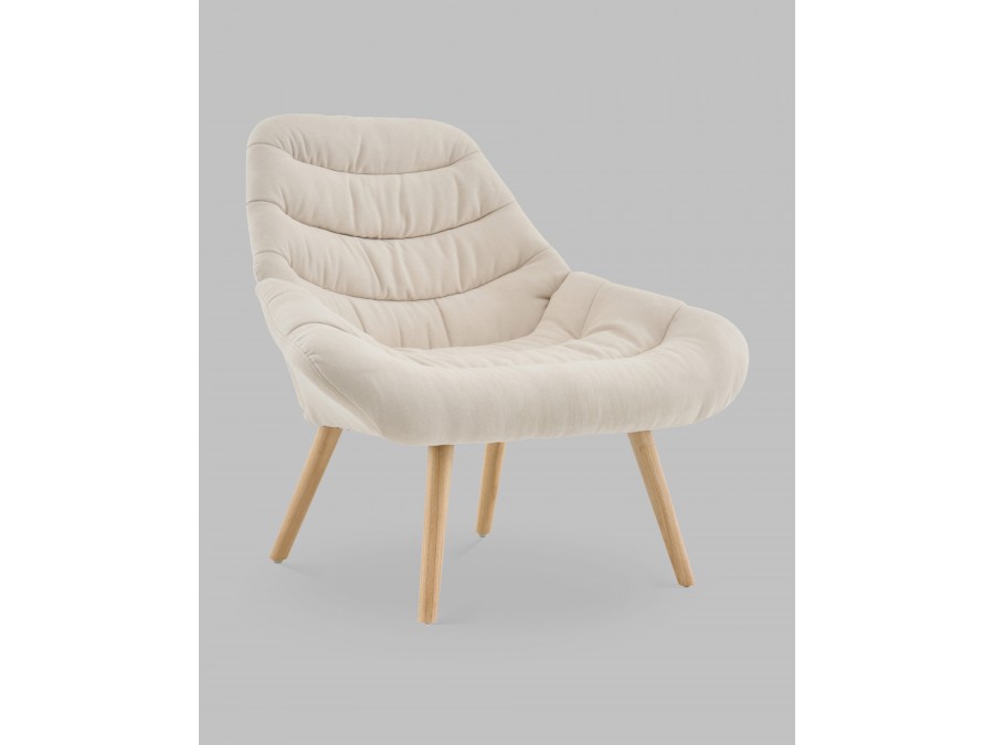 Кресло Олби Страйпс белый