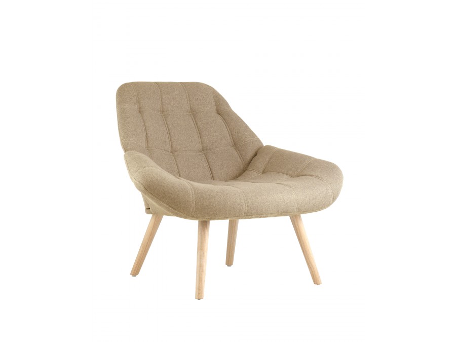 Кресло Олби Квадро бежевый