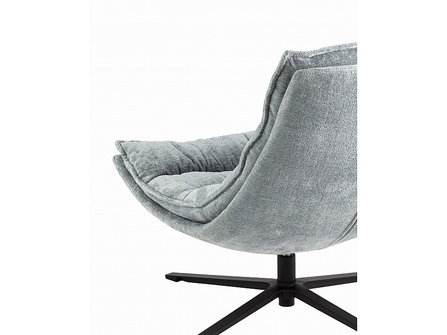 Кресло лаунж Lazy серый