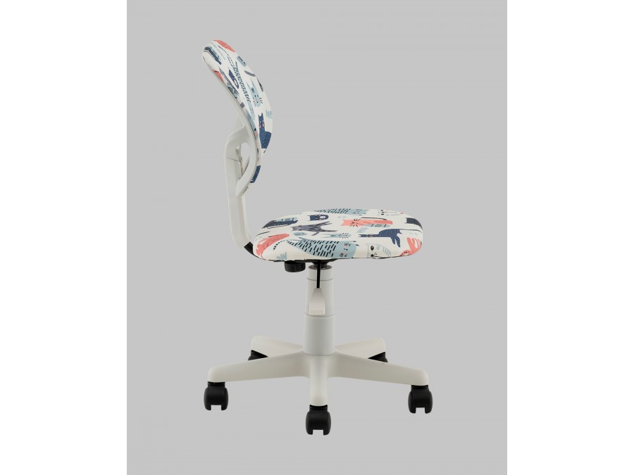 Кресло ЛОЛО Cats пластик белый