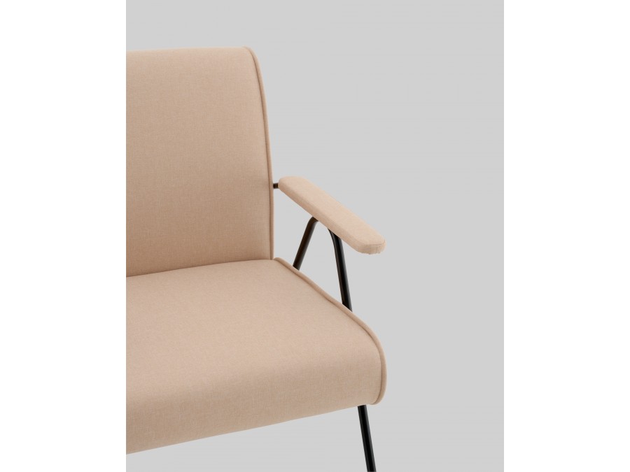 Кресло Эндино рогожка бежевый