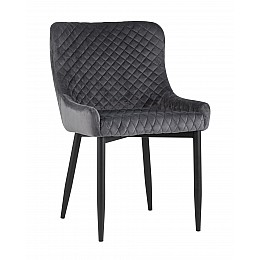 Стул Ститч велюр серый