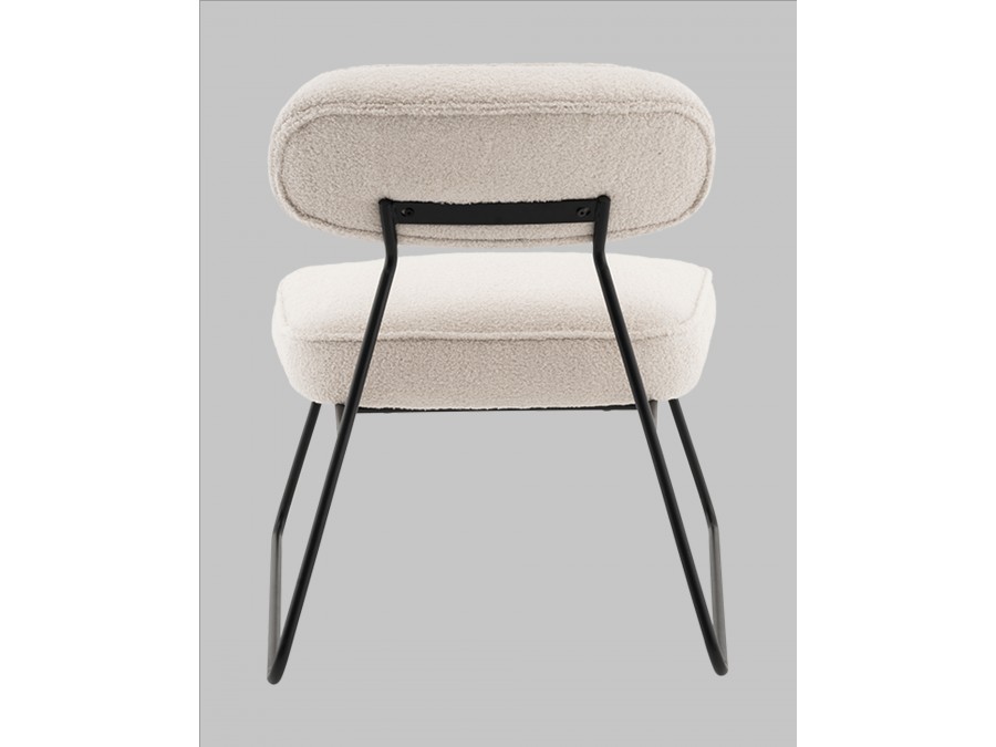 Кресло Kate new ткань букле бежевый