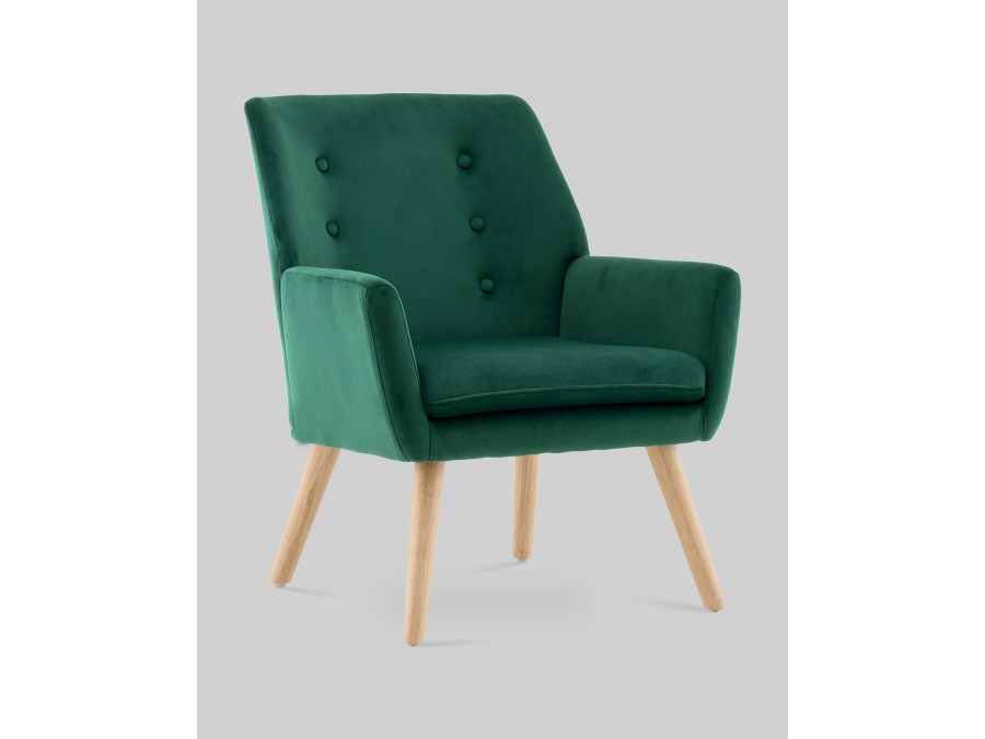 Кресло Райт тёмно-зелёный